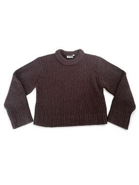 Weekday Women's Brown and Burgundy Jumper